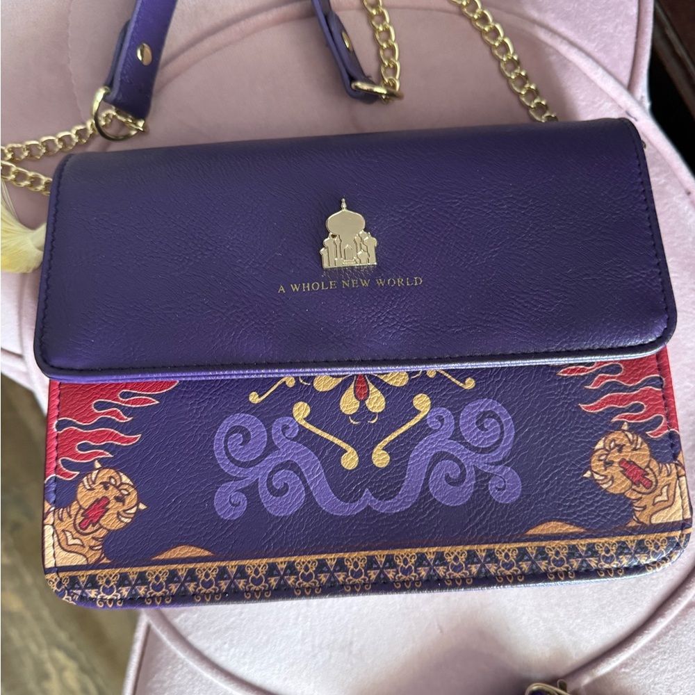 Purple and Red Women's Bag Set - Picture 2 of 7